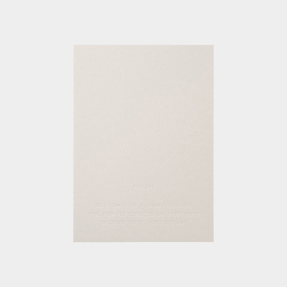 Fig Notebook – 103 Grid (Fountain Pen Friendly)