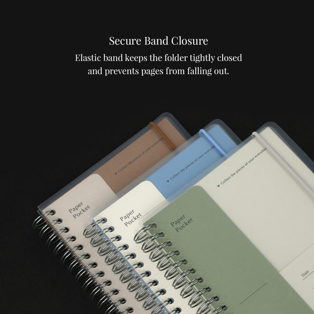 Archive Paper Pocket_Sky Blue