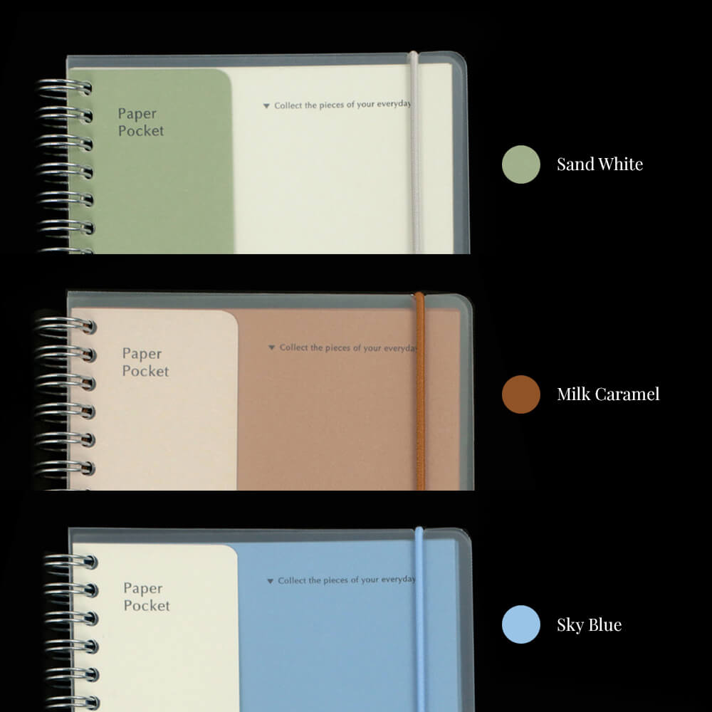 Archive Paper Pocket_Sky Blue