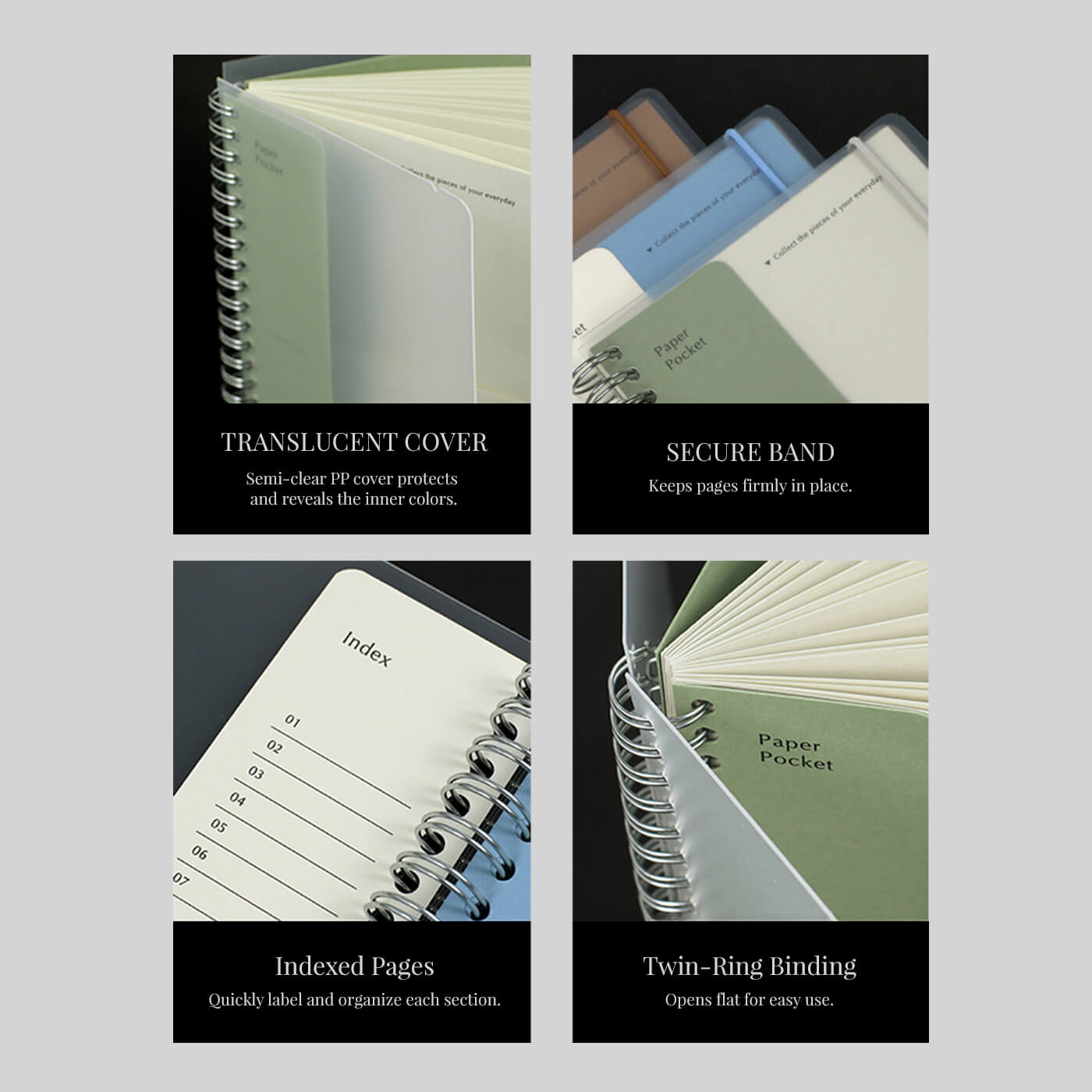 Archive Paper Pocket_Sky Blue