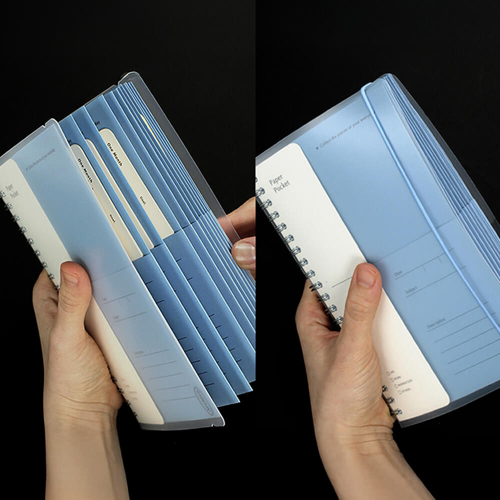 Archive Paper Pocket_Sky Blue