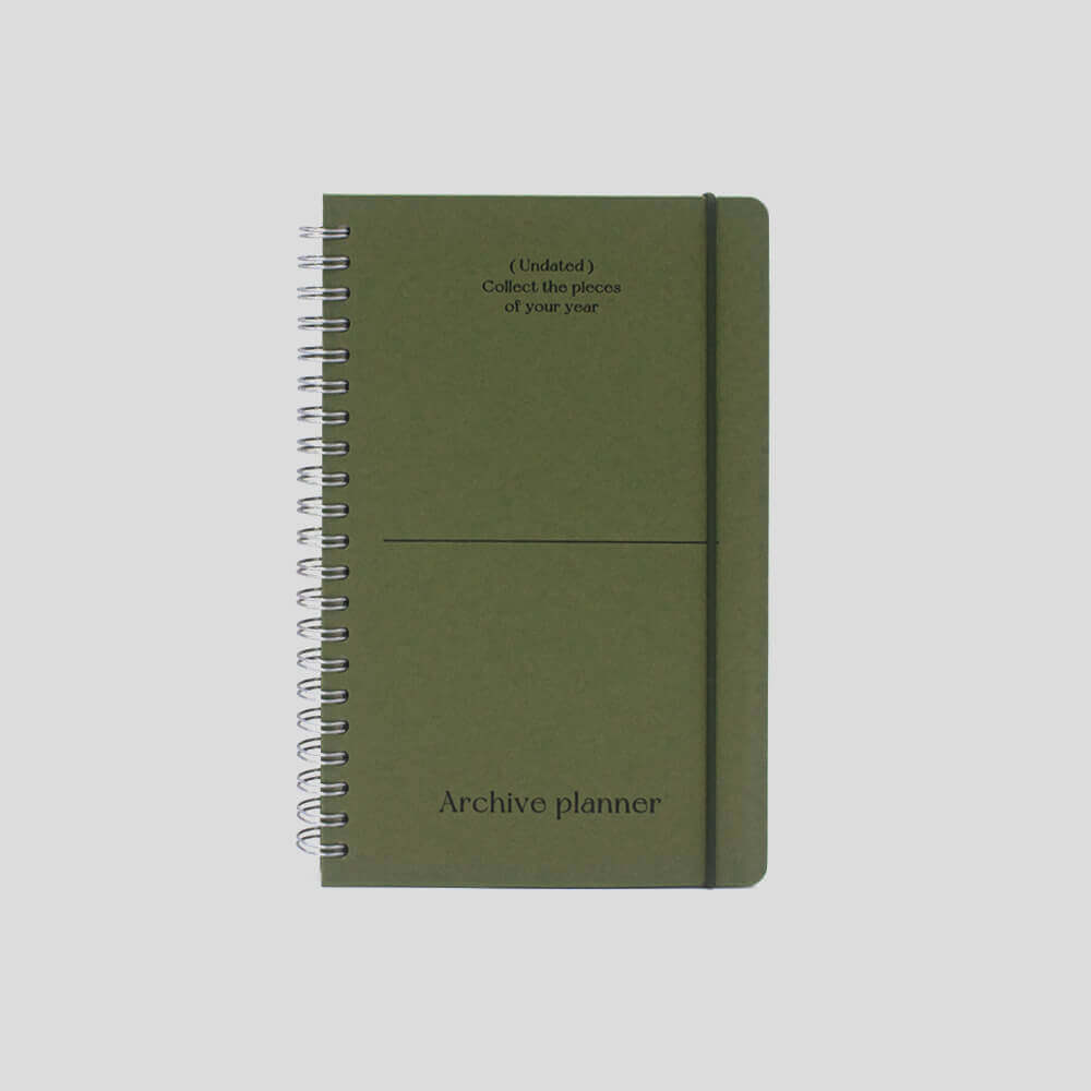 Archive Planner_Olive Green
