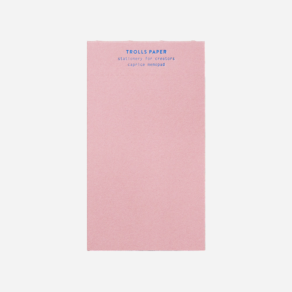 Caprice Memo Pad_Azalea
