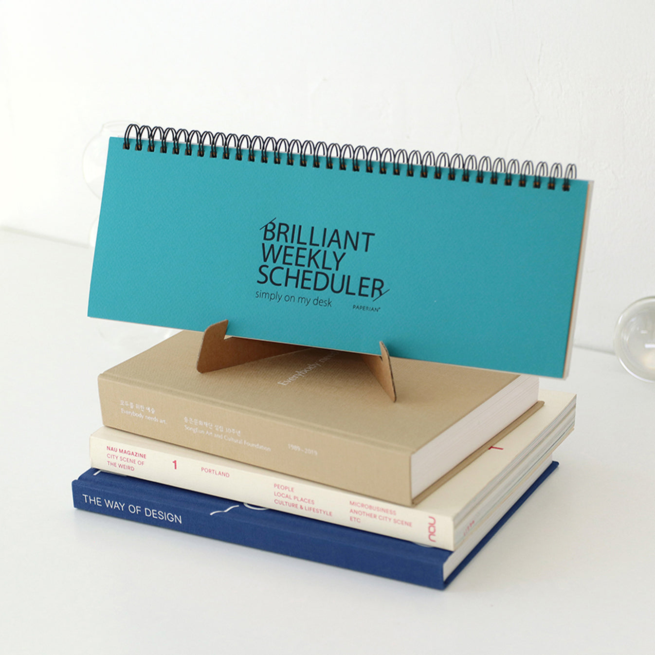 Brilliant Weekly Scheduler_Vintage Red