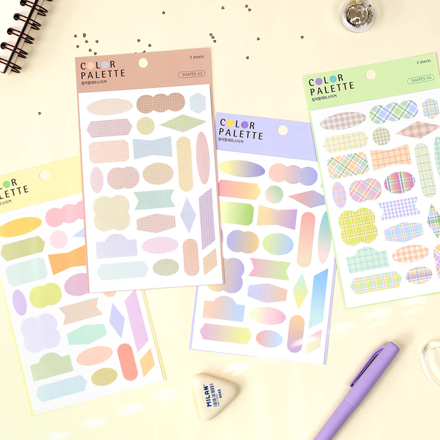 Color Palette Sticker_Shapes