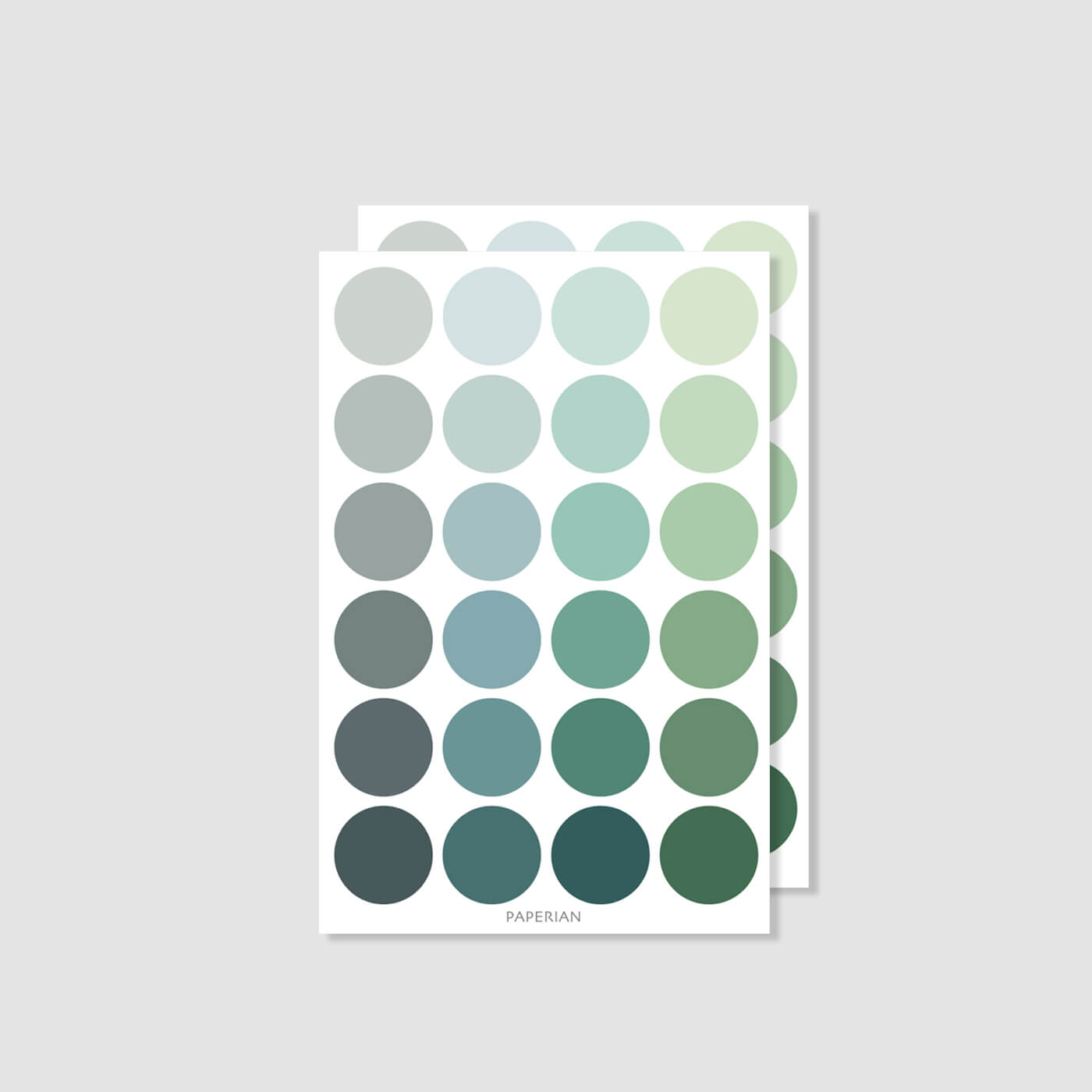 Color Palette Sticker_Round