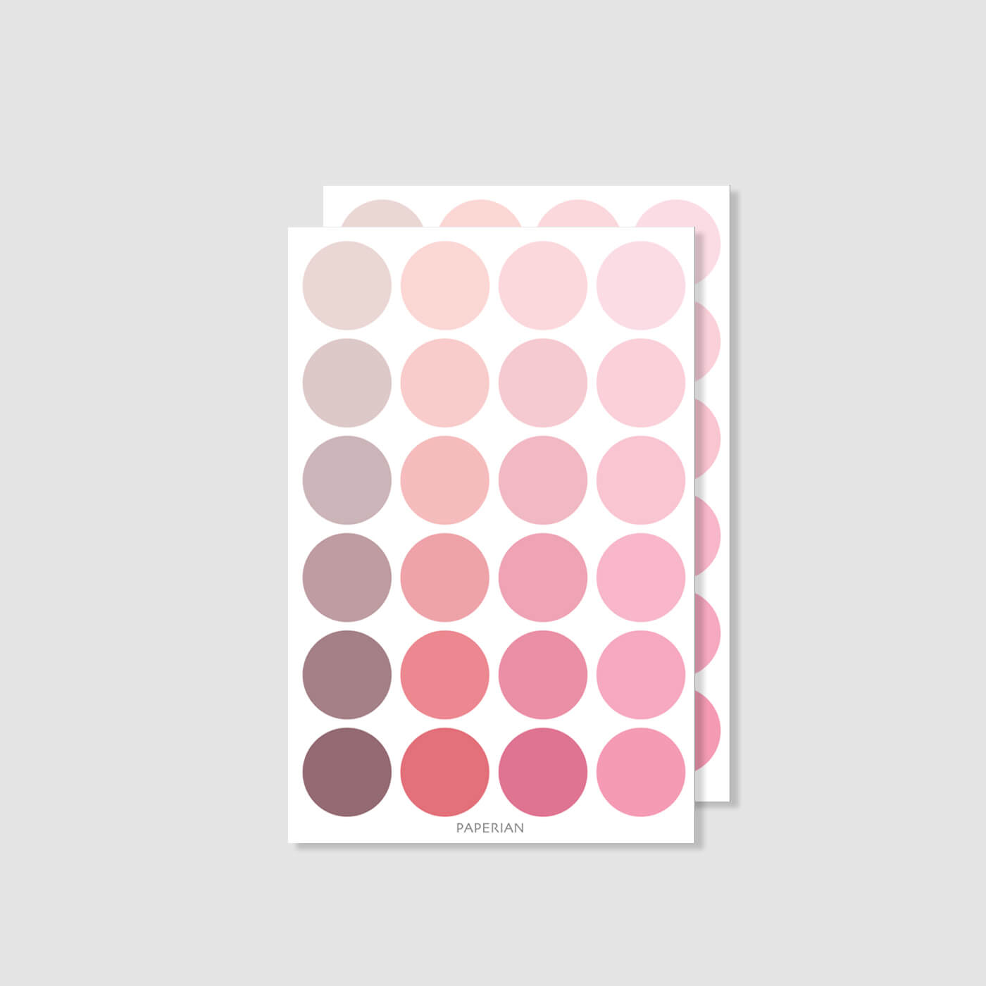 Color Palette Sticker_Round