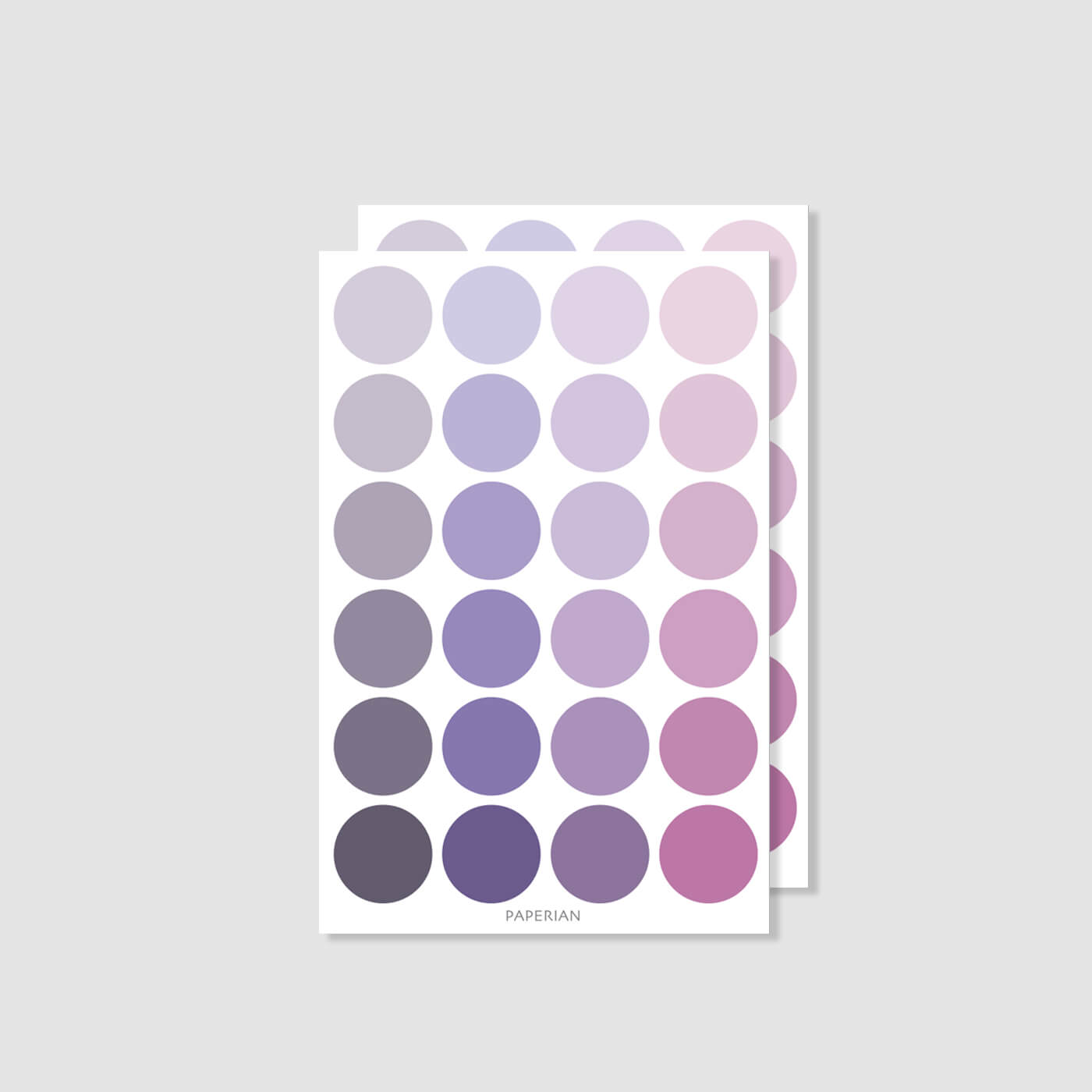 Color Palette Sticker_Round