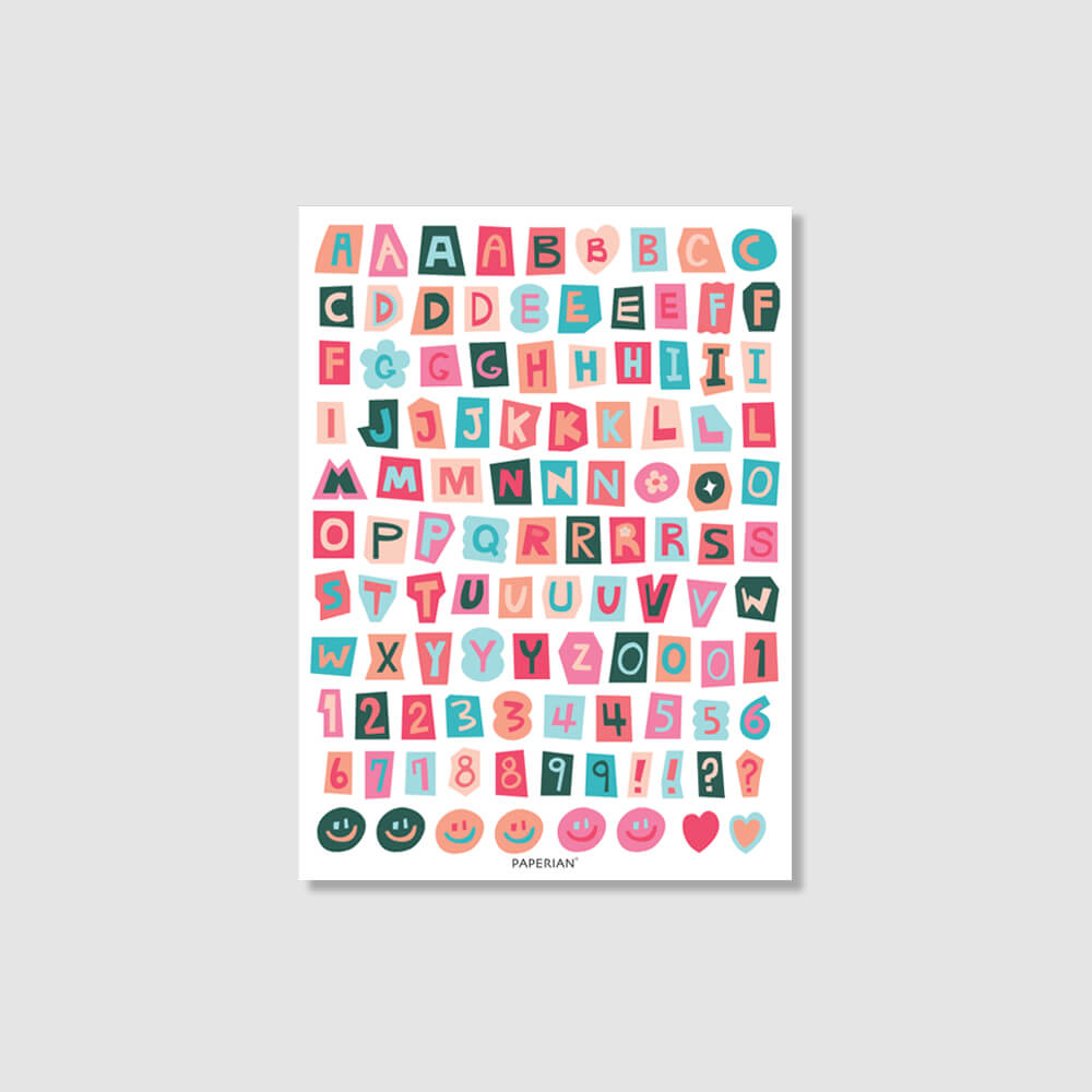 Color Sticker_Alphabet
