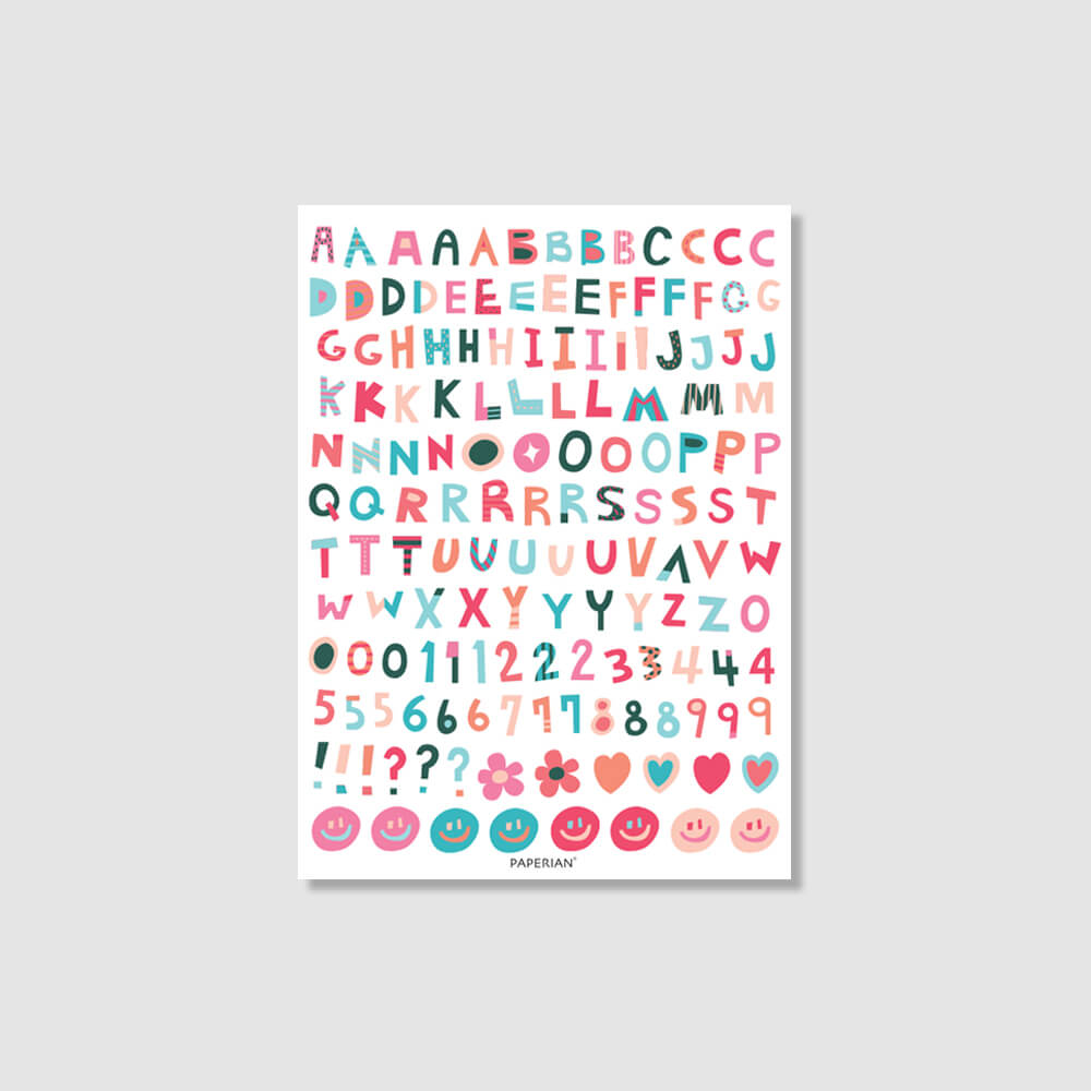 Color Sticker_Alphabet