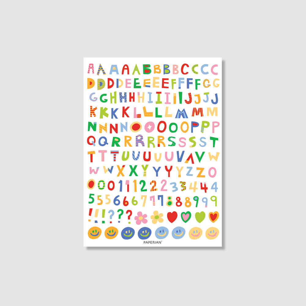 Color Sticker_Alphabet