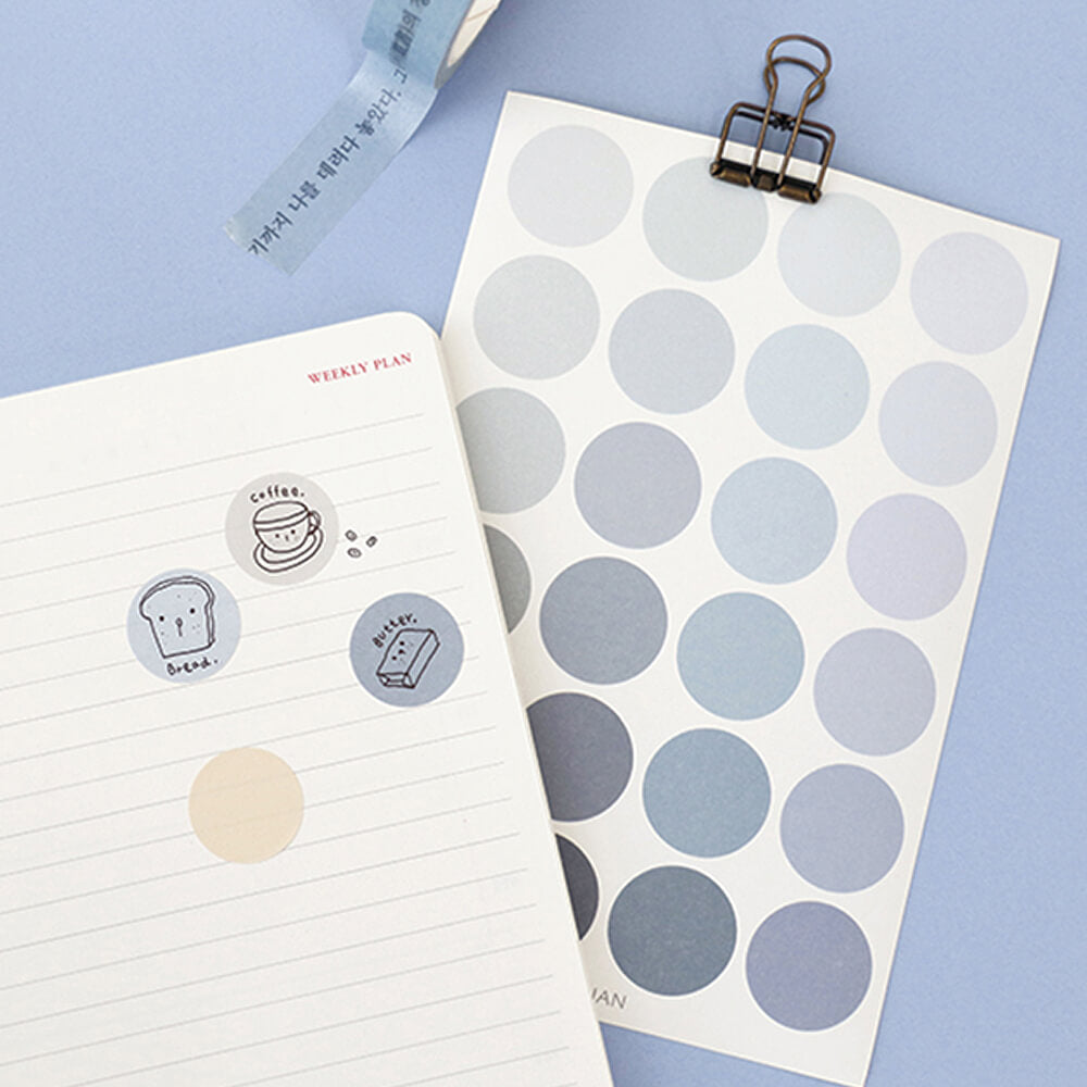 Color Palette Sticker_Round