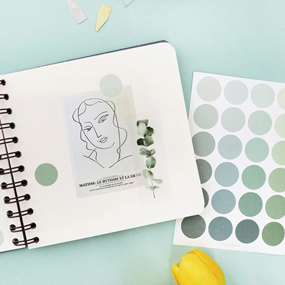 Color Palette Sticker_Round