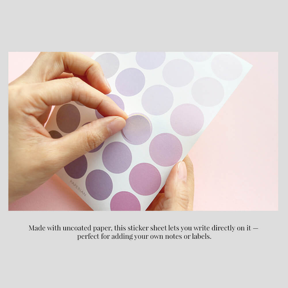 Color Palette Sticker_Round