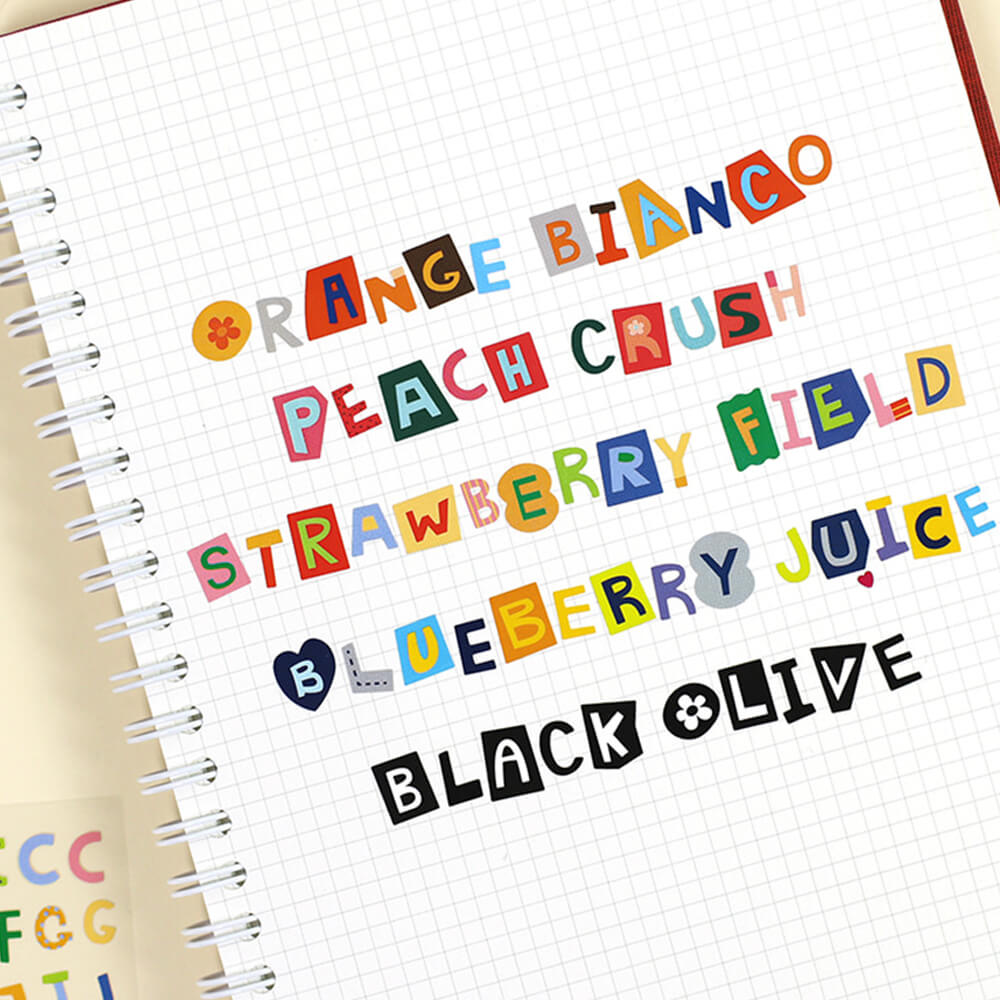 Color Sticker_Alphabet