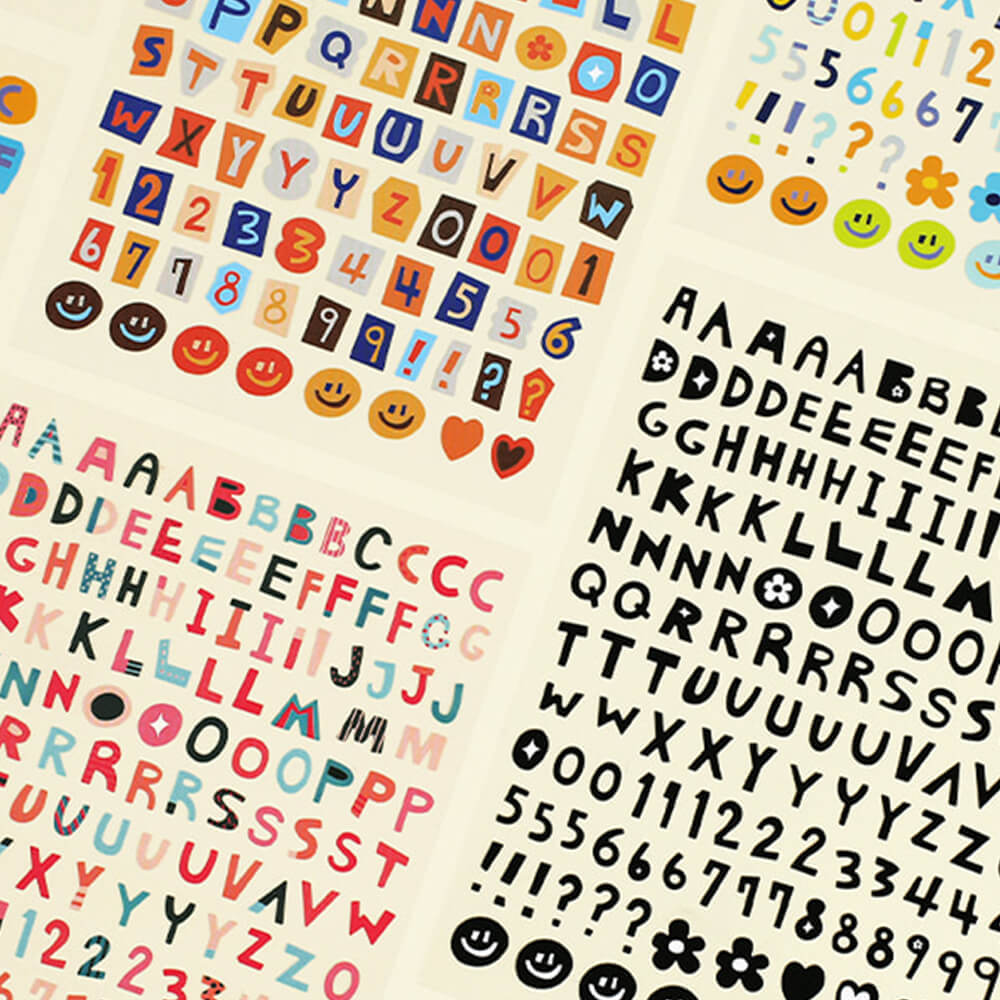 Color Sticker_Alphabet