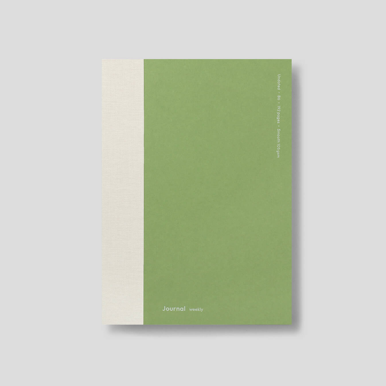 Episode Journal Weekly B6_Pistachio