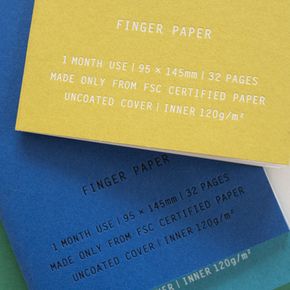 Finger Paper_Deep Green