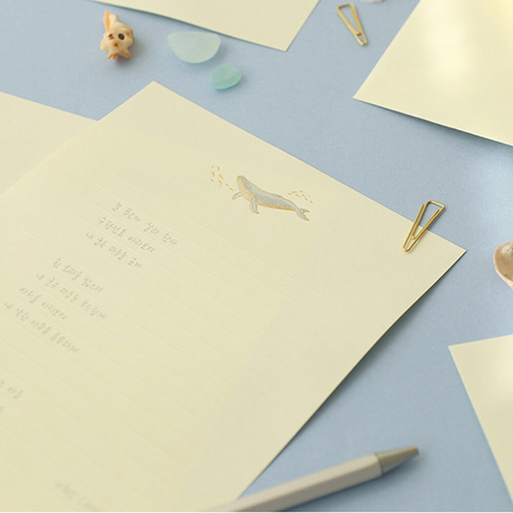 From the sea letter set