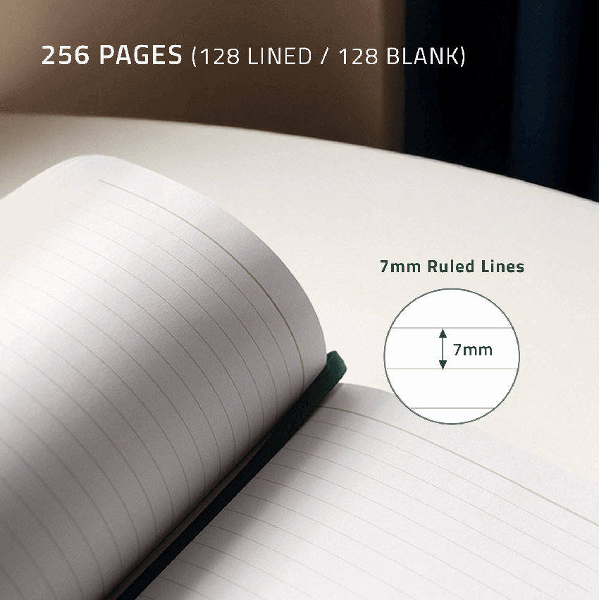 Linen Notebook A5 / A6_Sage Green