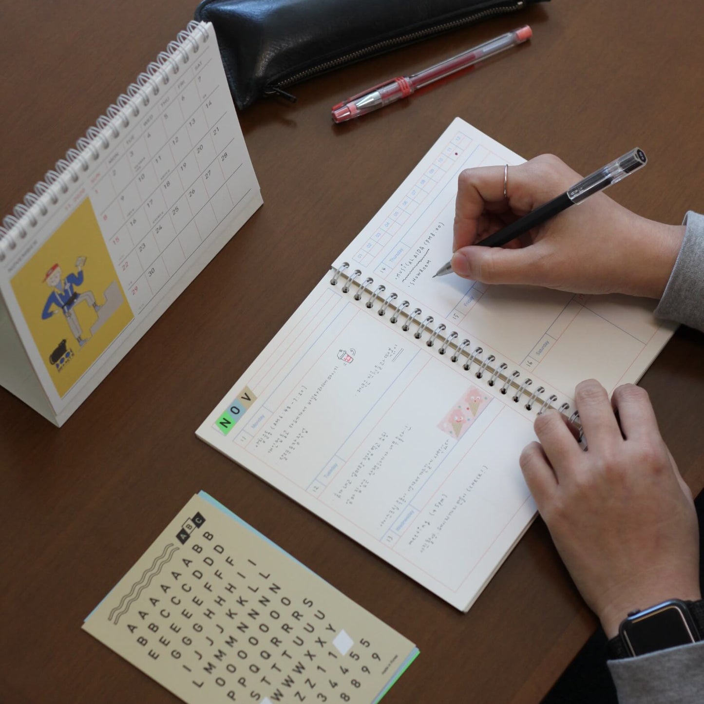 Yearly Planner_Olive