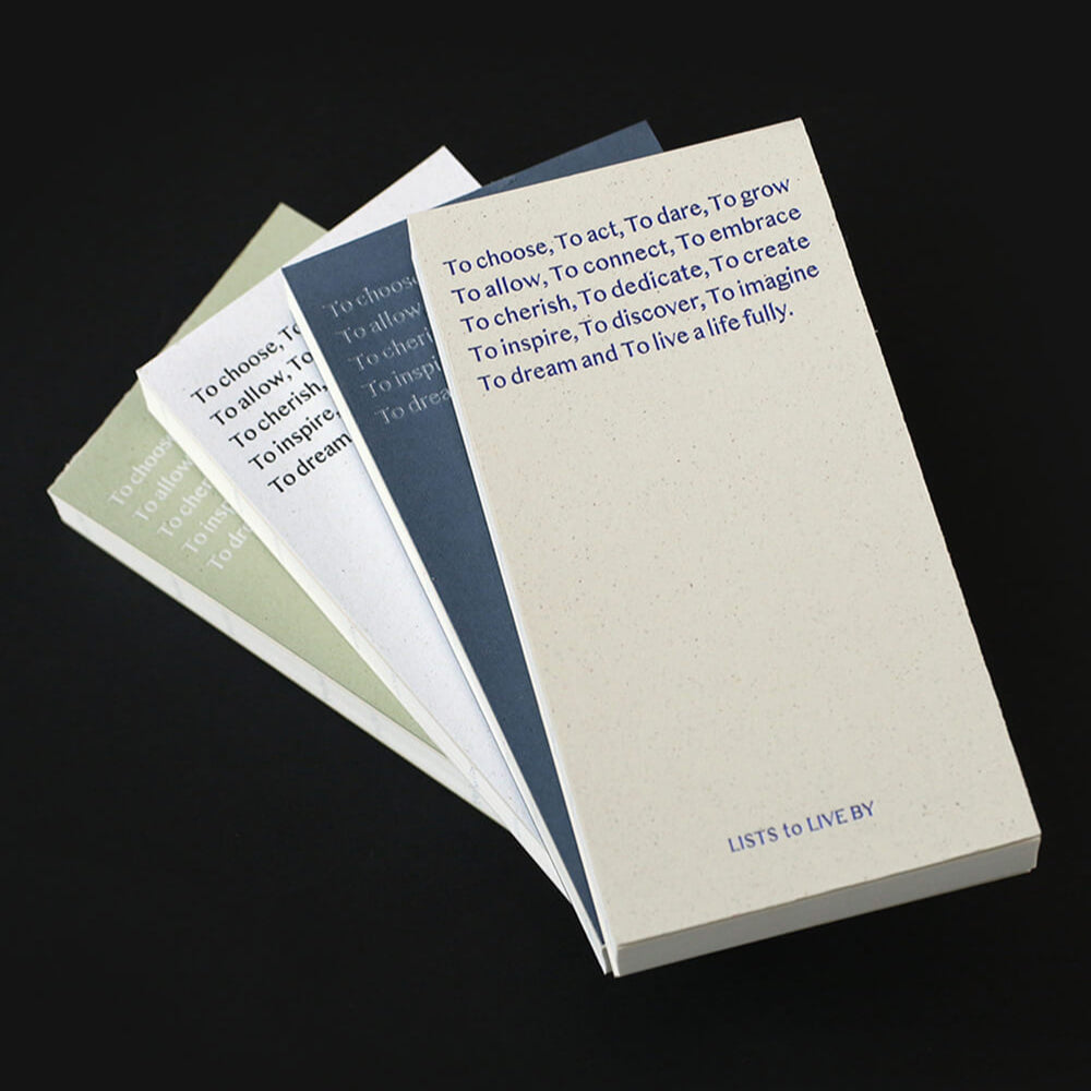 Lists to Live By 3_Row Handy Planner_Butter