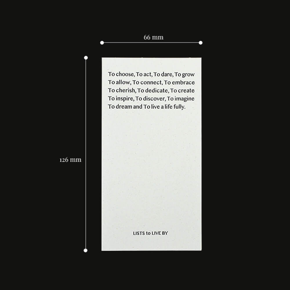 Lists to Live By 3_Row Handy Planner_Butter