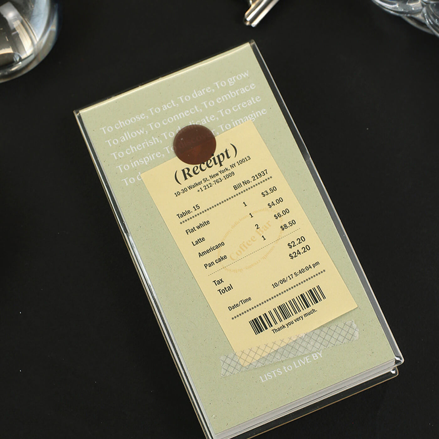 Lists to Live By 3_Row Handy Planner_Butter