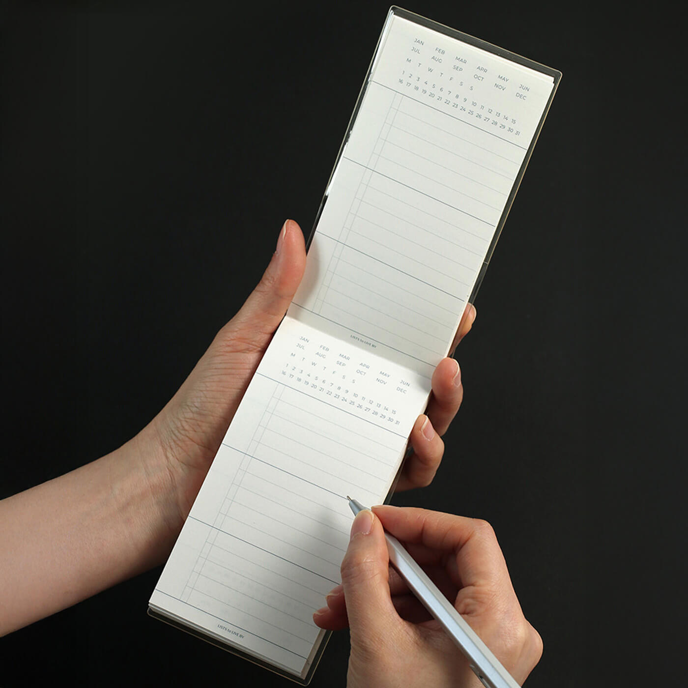 Lists to Live By 3_Row Handy Planner_Butter