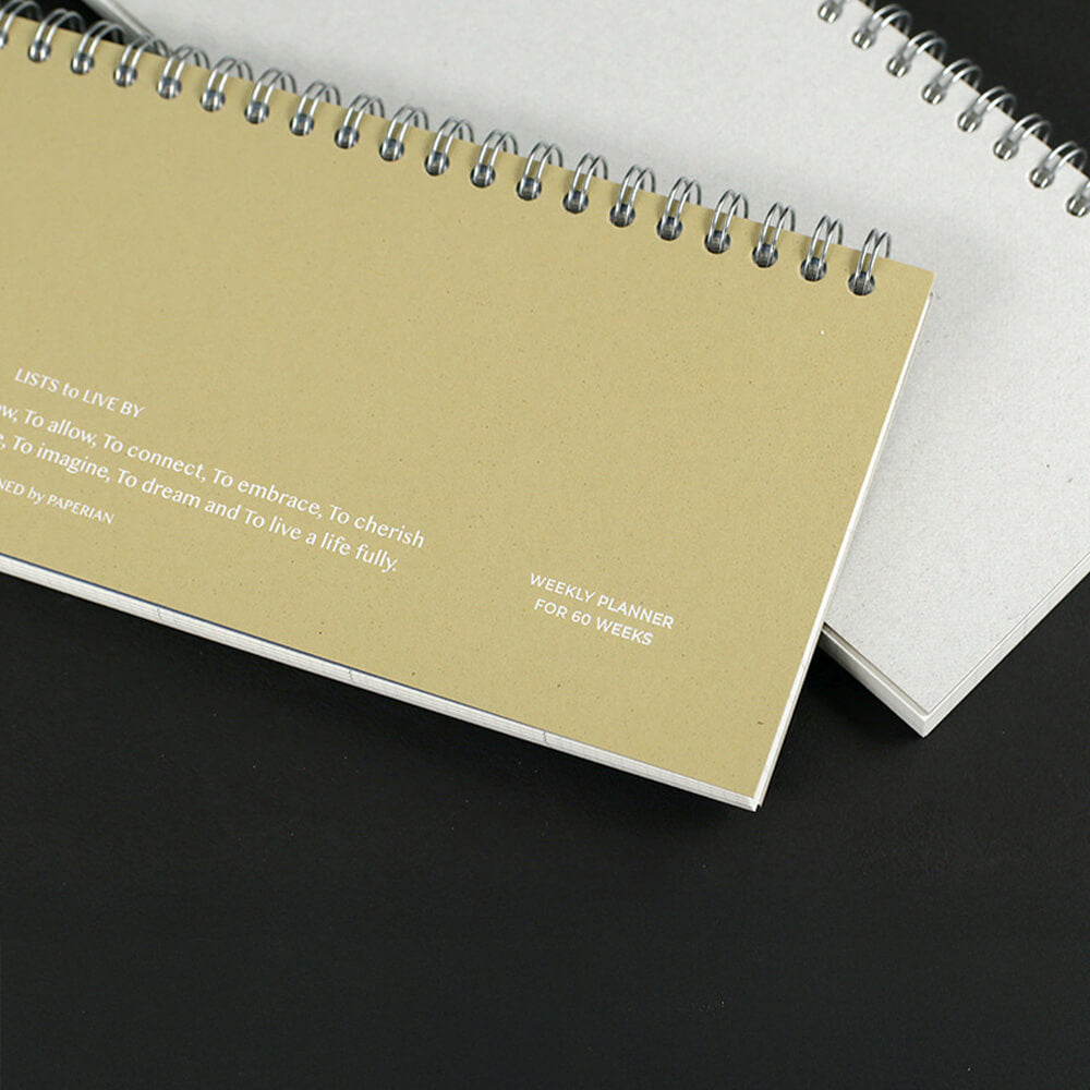 Lists to Live By 3-Row Weekly Scheduler_Pistachio