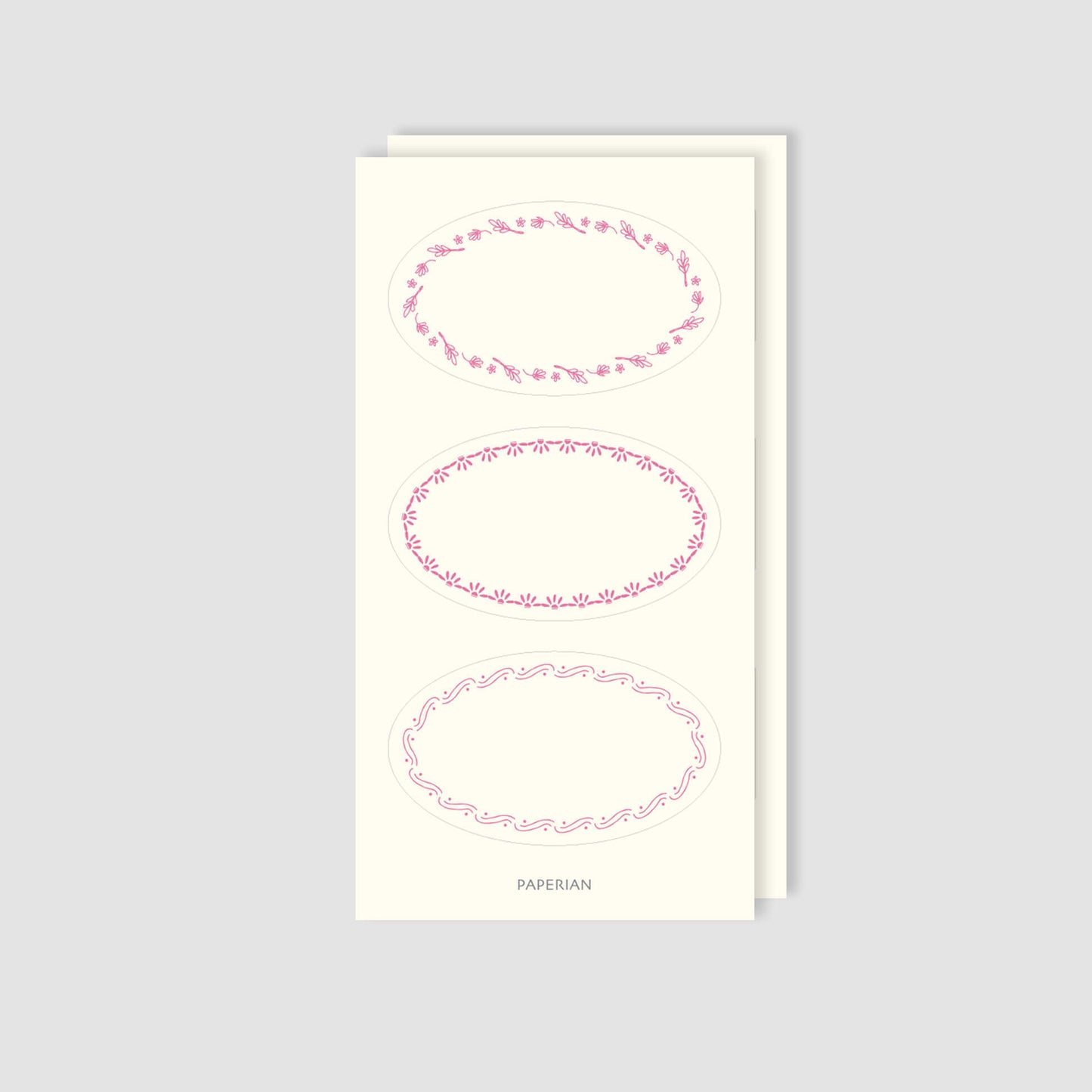 L’atelier Label Sticker Oval L–2