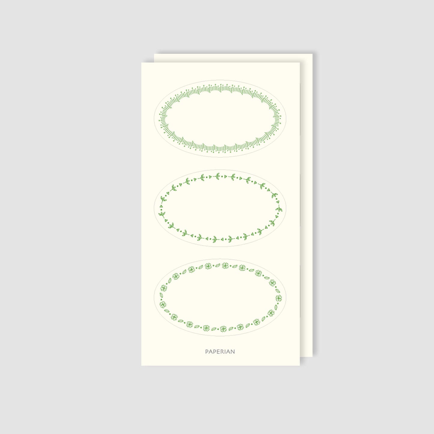 L’atelier Label Sticker Oval L–1