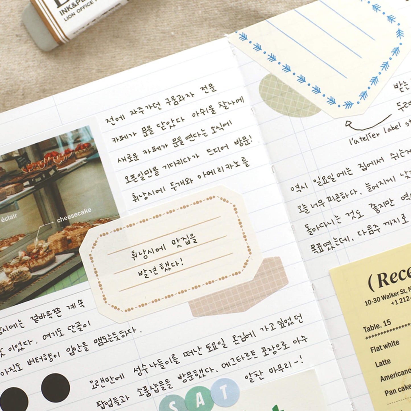 L’atelier Label Sticker Square L–4