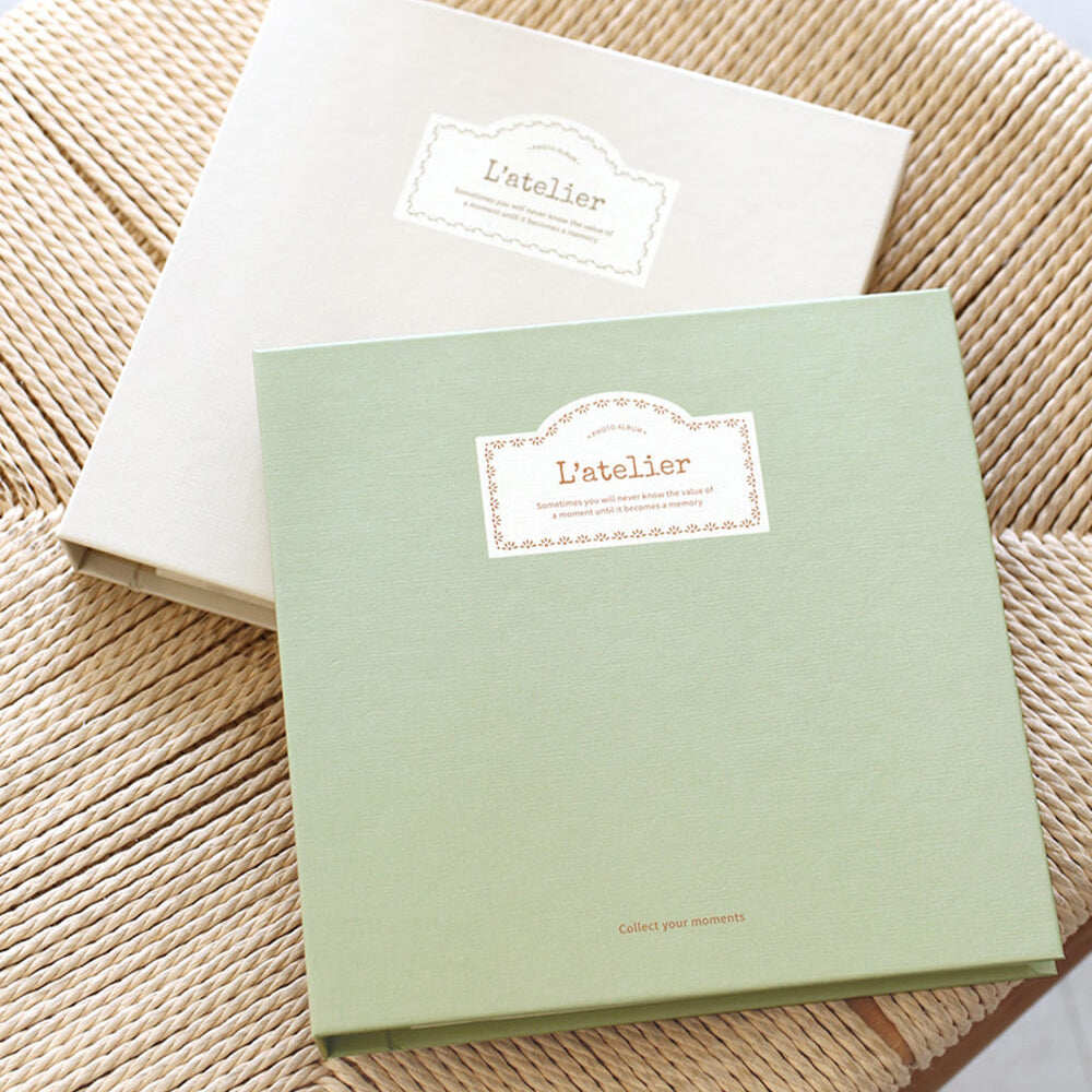 L’atelier Photo Album Photo Album_Sage Green