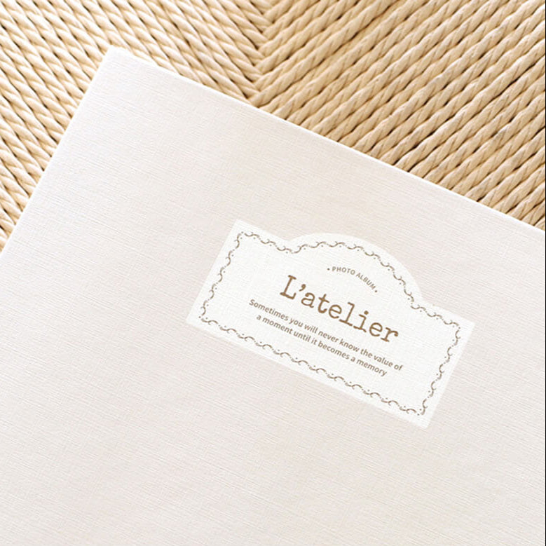 L’atelier Photo Album Photo Album_Butter Yellow