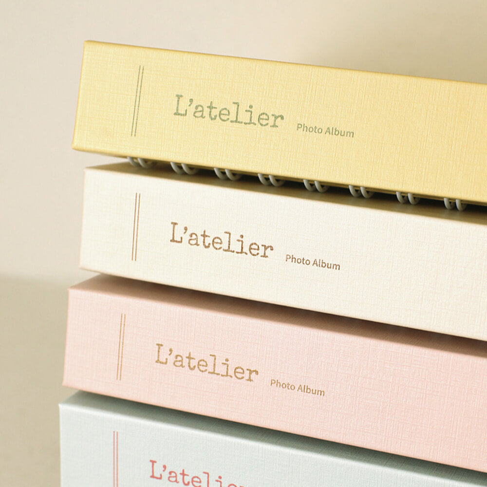 L’atelier Photo Album Photo Album_Butter Yellow