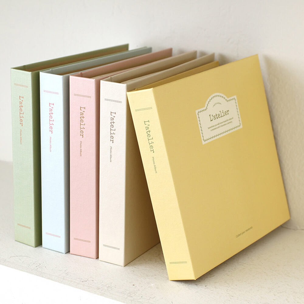 L’atelier Photo Album Photo Album_Butter Yellow