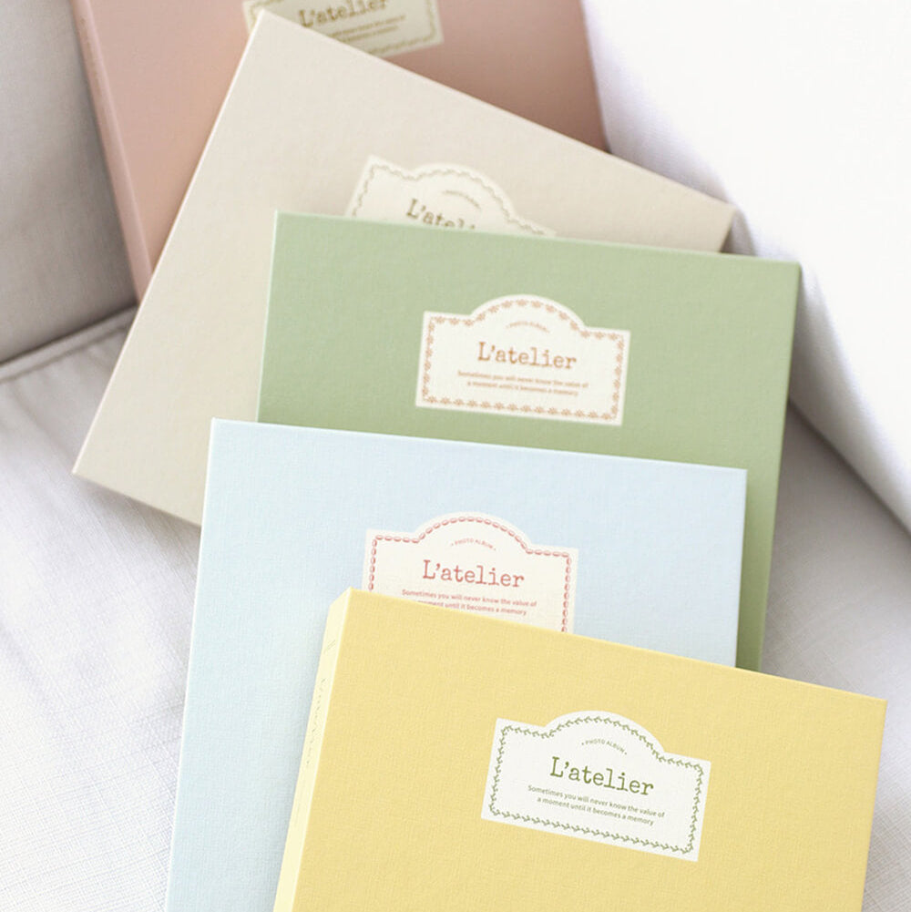 L’atelier Photo Album Photo Album_Butter Yellow