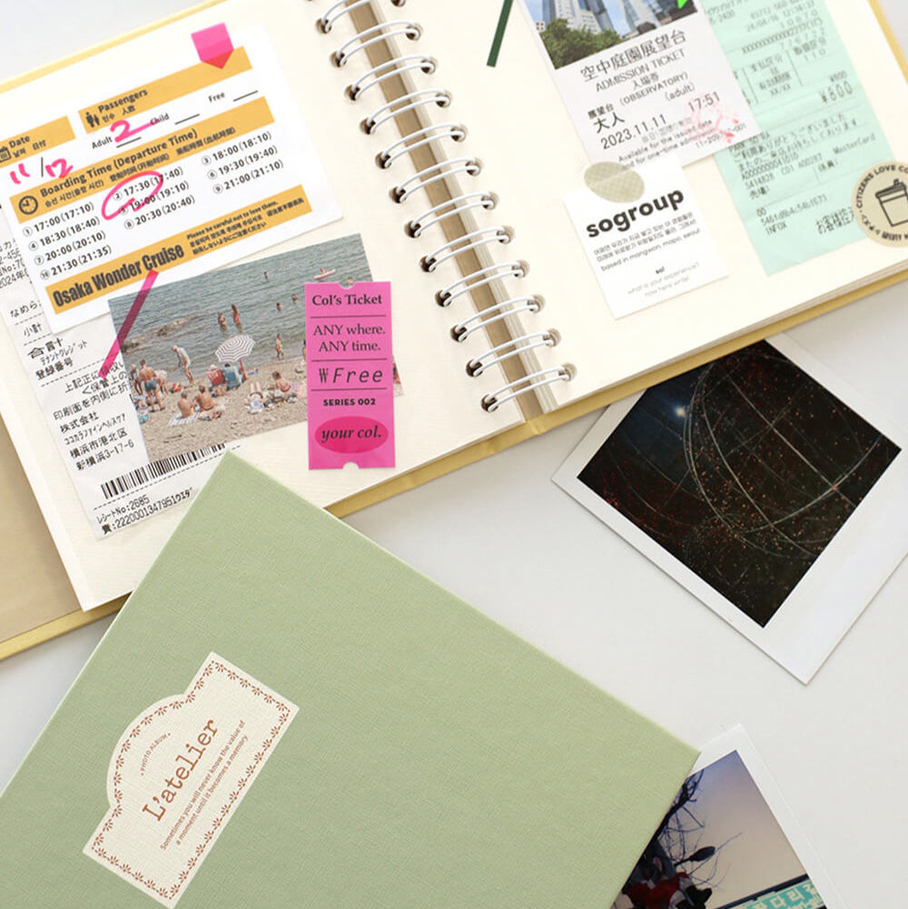L’atelier Photo Album Photo Album_Butter Yellow