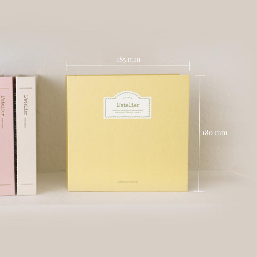 L’atelier Photo Album Photo Album_Butter Yellow