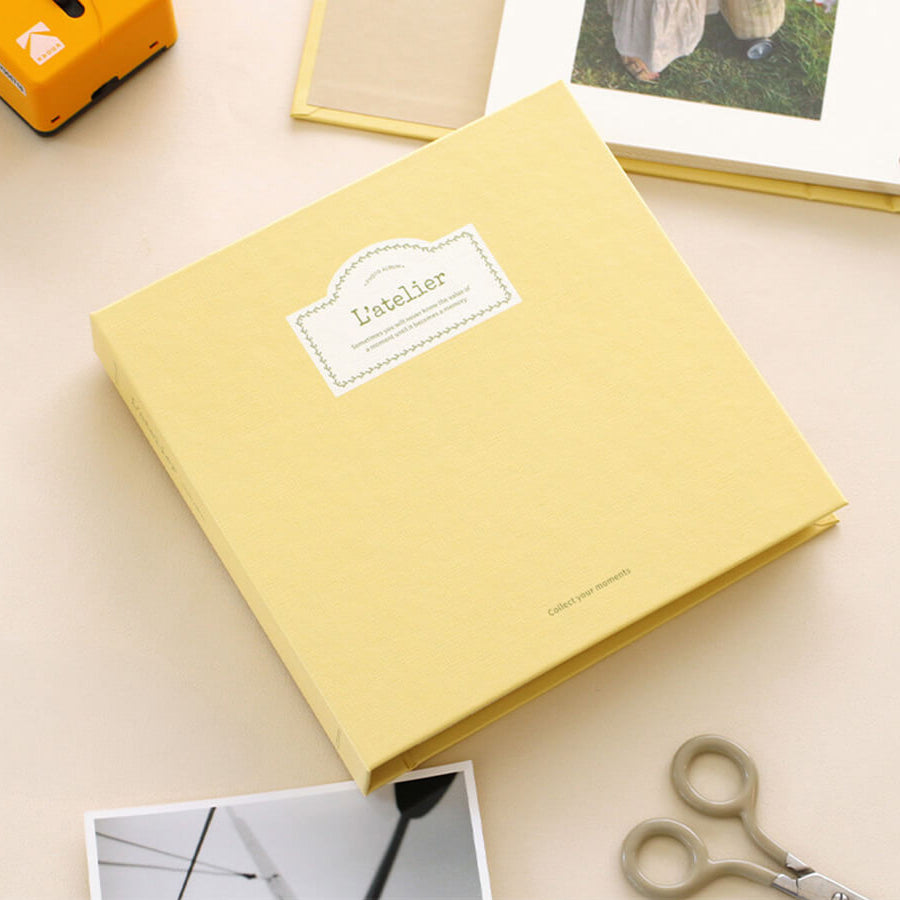 L’atelier Photo Album Photo Album_Butter Yellow