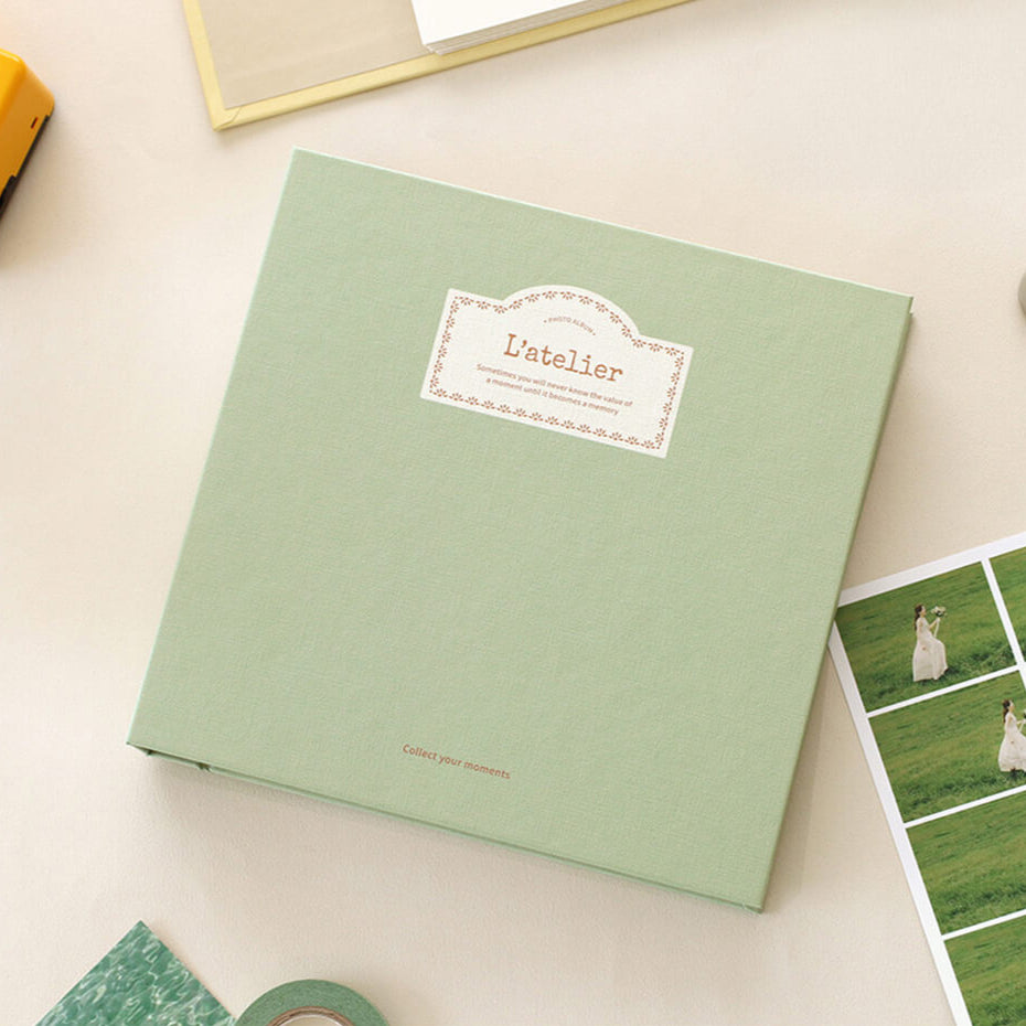 L’atelier Photo Album Photo Album_Sage Green