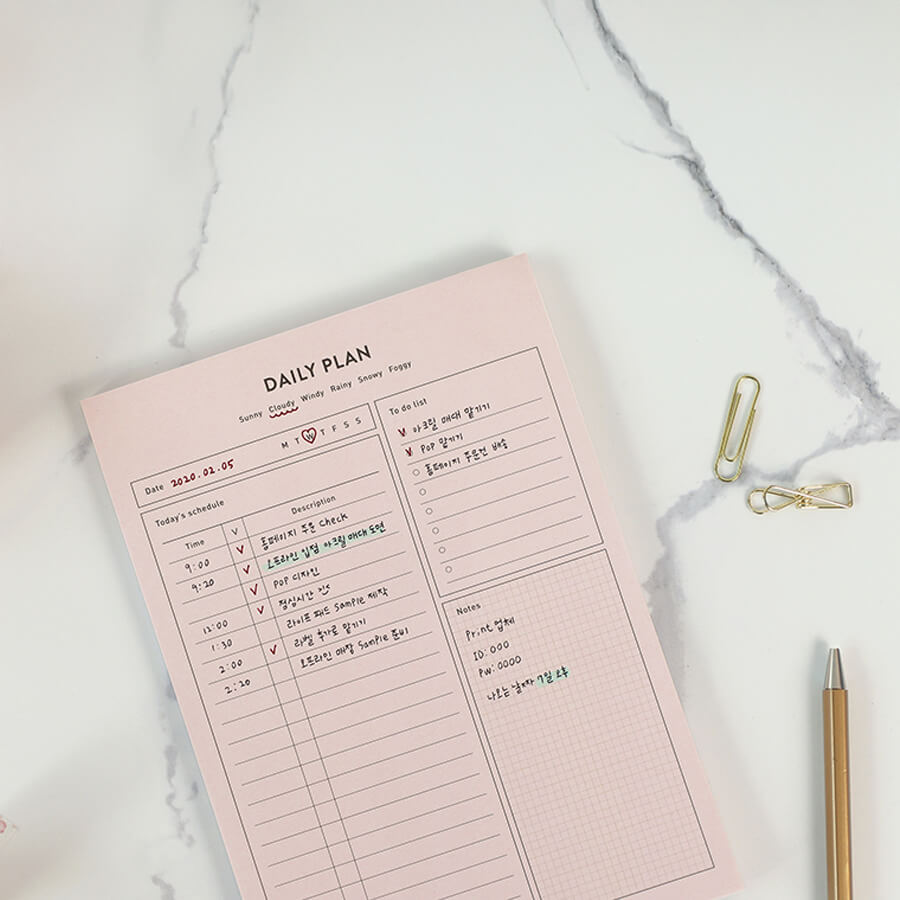 Life pad planner A5