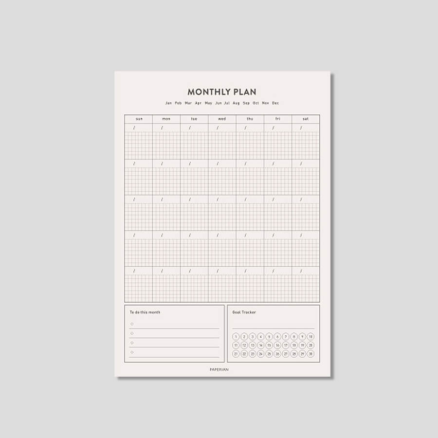 Life pad planner A5
