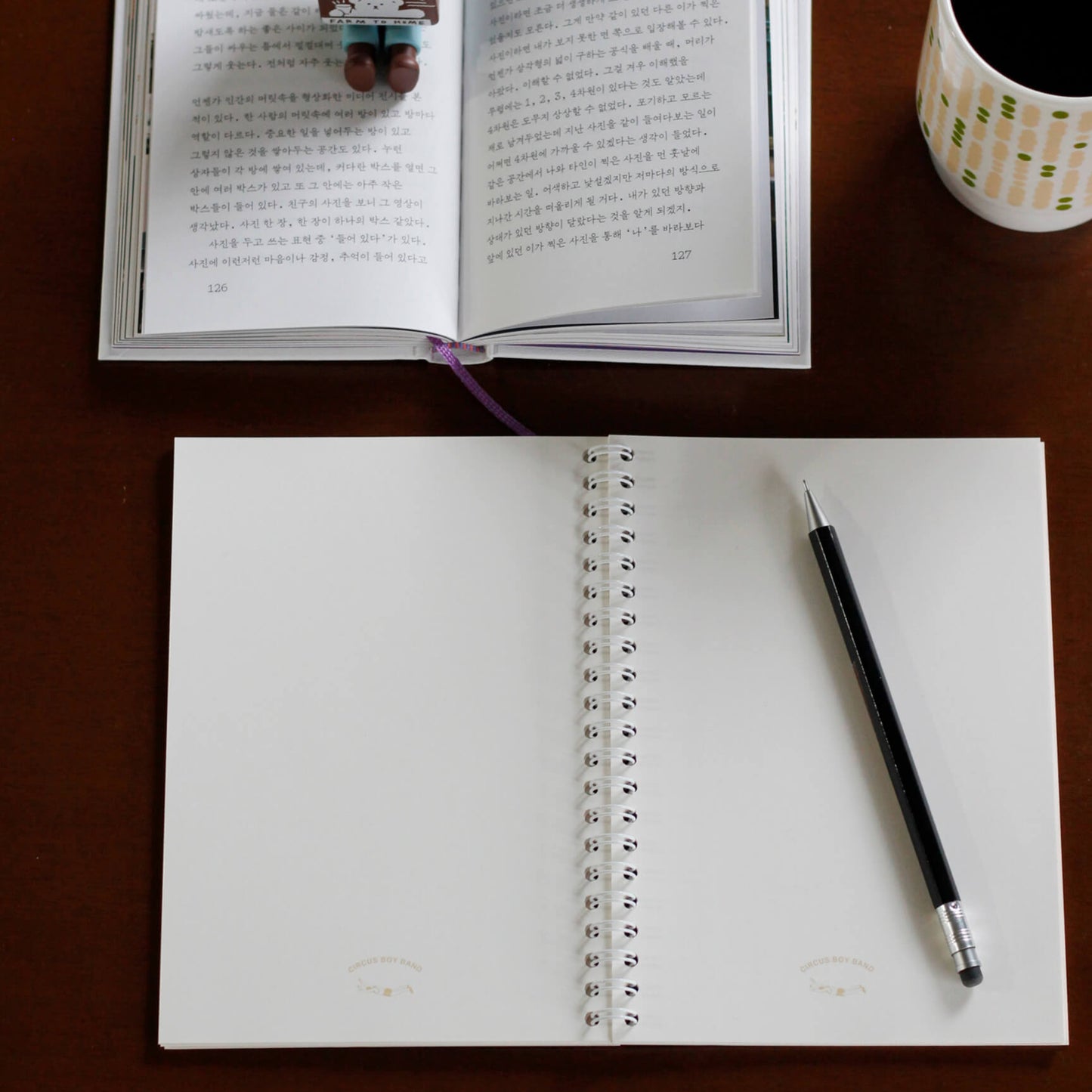 Spiral Notebook_Color Tree