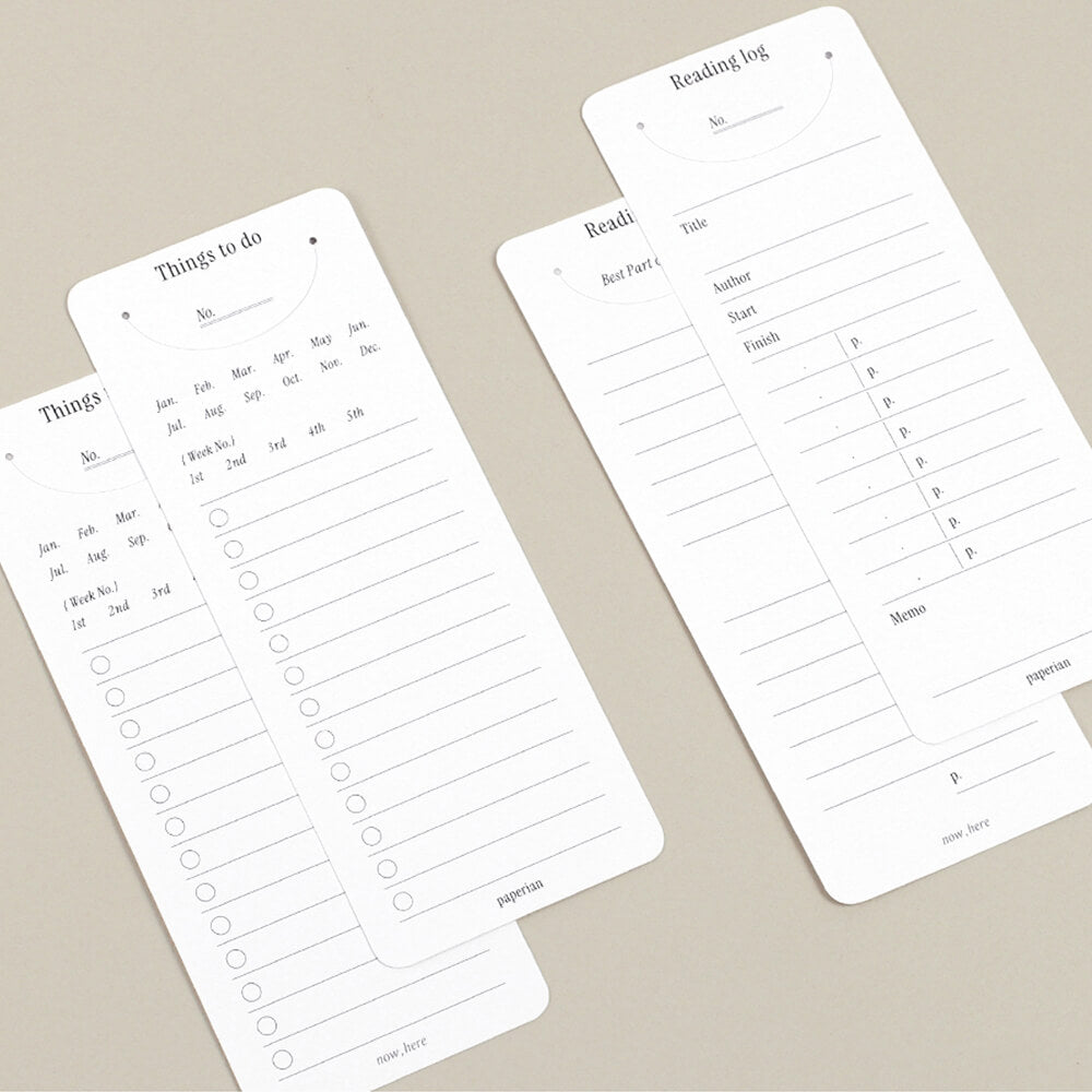 Now Here – Bookmark Note