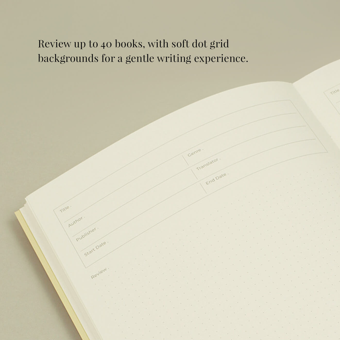Reading Journal_Vintage Red