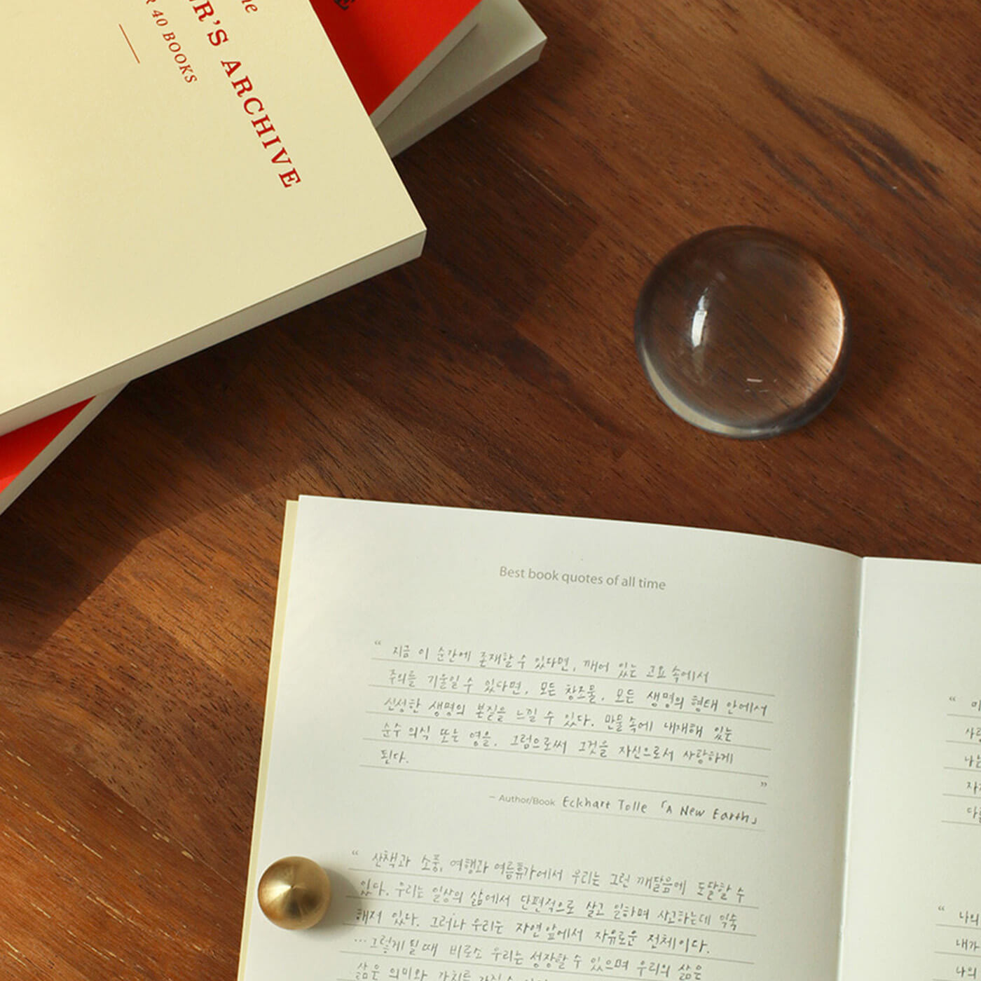 Reading Journal_Vintage Red