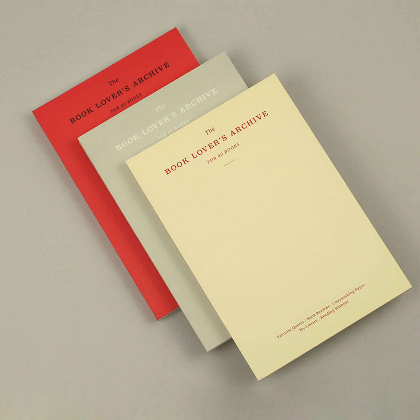 Reading Journal_Vintage Red