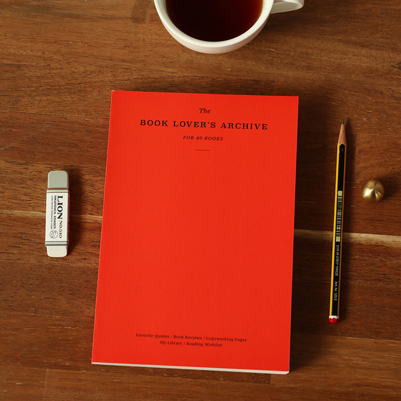 Reading Journal_Vintage Red